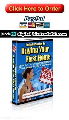 Product picture Definitive Guide To Buying Your First Home