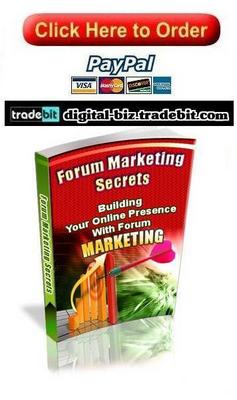 Product picture Forum Marketing Secrets