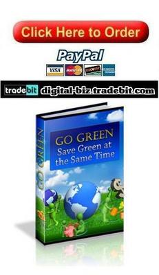 Product picture Go Green Save Green