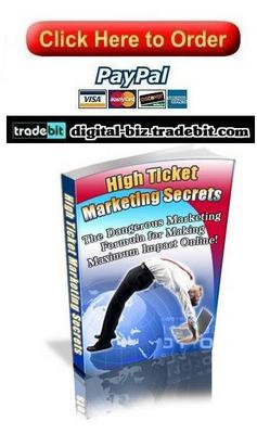 Product picture High Ticket Marketing Secrets