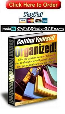 Product picture Getting Yourself Organized!