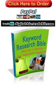 Product picture Keyword Research Bible