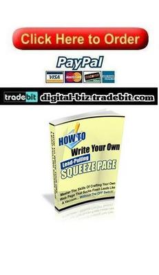 Product picture How To Write Your Own Lead Pulling Squeeze Page