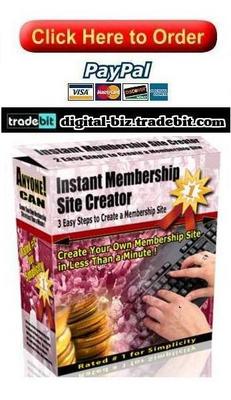 Product picture Instant Membership Site Creator
