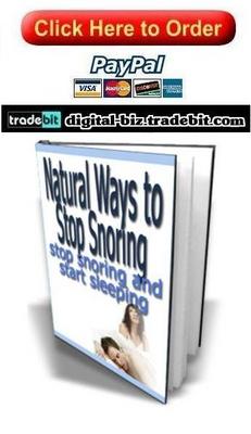 Product picture Natural Ways to Stop Snoring