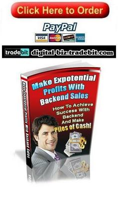 Product picture Make Exponential Profits with Backend Sales