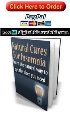 Product picture Natural Cures For Insomnia