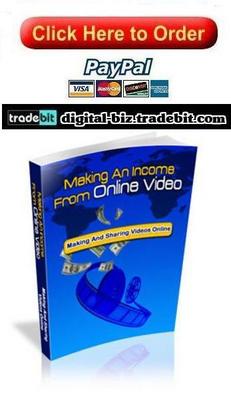 Product picture Making An Income From Online Video