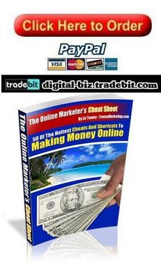 Product picture The Online Marketers Cheat Sheet