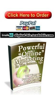 Product picture Powerful Offline Marketing In The Internet Age