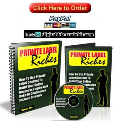 Product picture Private Label Riches