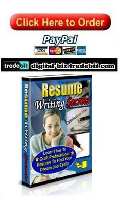 Product picture Resume Writing