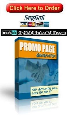 Product picture Promo Page Generator