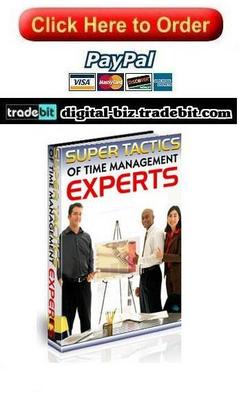 Product picture Super Tactics Of Time Management Expert