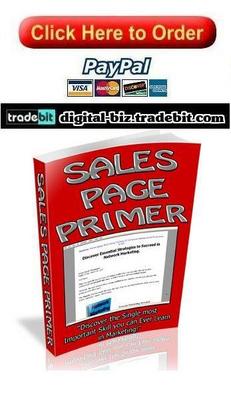 Product picture Sales Page Primer