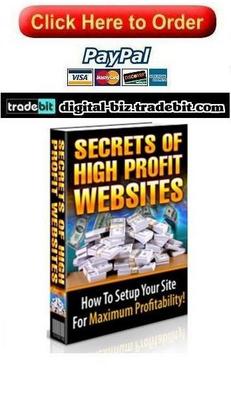 Product picture Secrets Of High Profit Websites