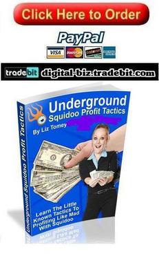 Product picture Underground Squidoo Profit Tactics
