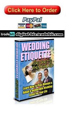 Product picture Wedding Etiquette Secrets Revealed