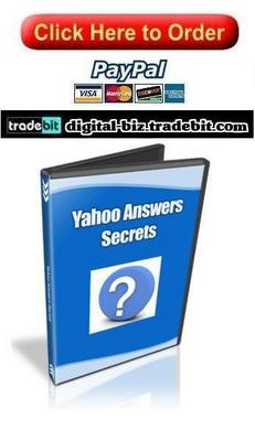 Product picture Yahoo Answers Secrets