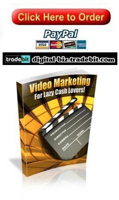 Product picture Video Marketing For Lazy Cash Lovers