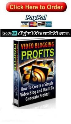 Product picture Video Blogging for Profits 