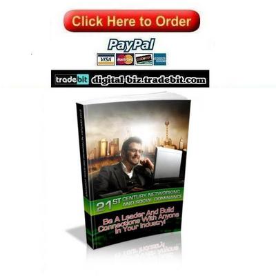 Product picture 21st Century Networking And Social Dominance