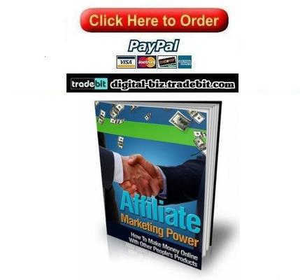 Product picture Affiliate Marketing Power