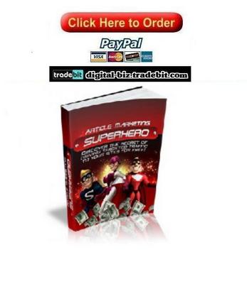 Product picture Article Marketing Superhero 