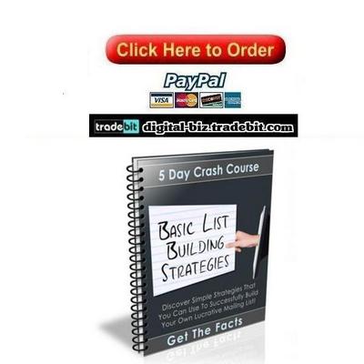 Product picture Basic List Building Strategies