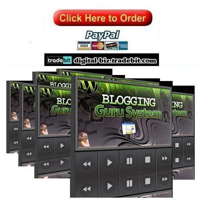 Product picture Blogging Guru System