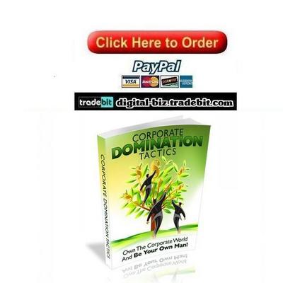 Product picture Corporate Domination Tactics