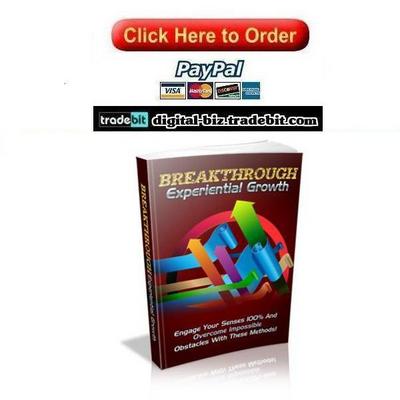 Product picture Breakthrough Experiential Growth