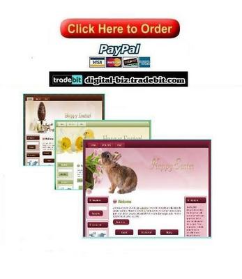 Product picture Easter Parade Bunny Template Package