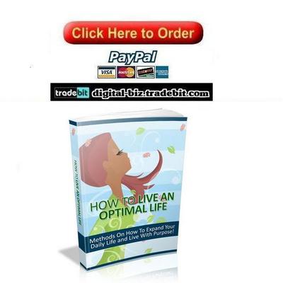 Product picture How To Live An Optimal Life