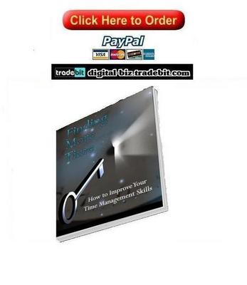 Product picture How To Improve Your Time Management Skills