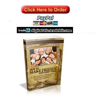 Product picture How To Make Friends And Keep Them