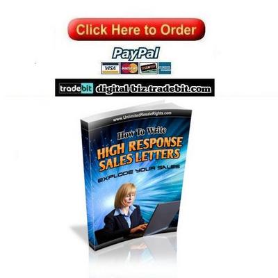 Product picture High Response Sales Letters