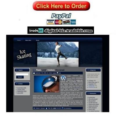 Product picture Ice Skating Template Package