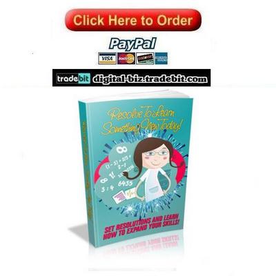 Product picture Resolve To Learn Something New Today