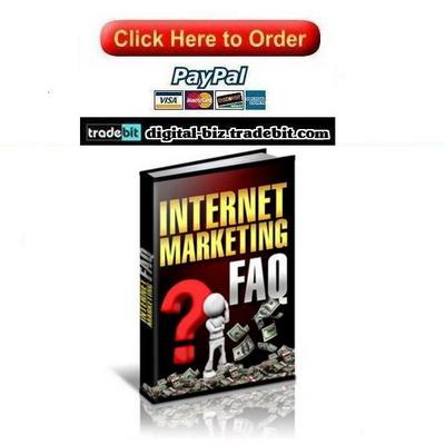 Product picture Internet Marketing FAQ
