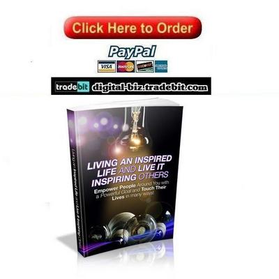 Product picture Living An Inspired Life And Live It Inspiring Others