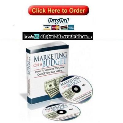 Product picture Marketing on a Budget