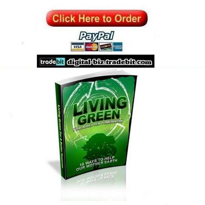 Product picture Living Green For A Better Tomorrow