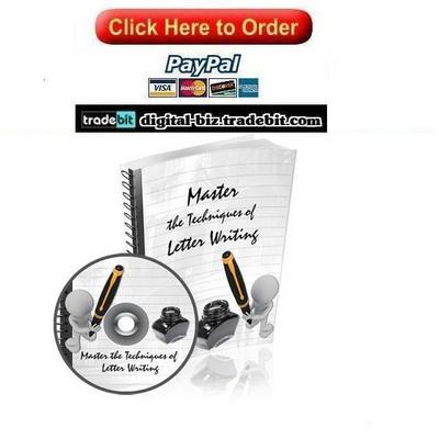 Product picture Master the Techniques of Letter Writing