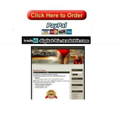 Product picture On The Beach Template Package