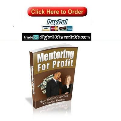 Product picture Mentoring For Profit