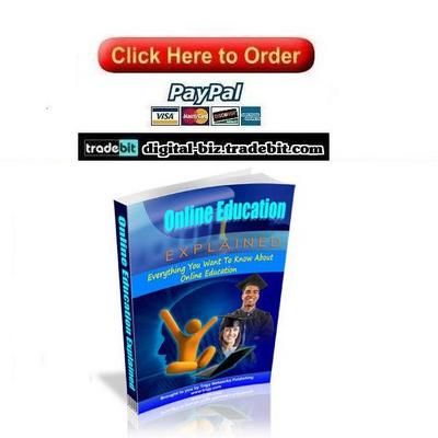 Product picture Online Education Explained