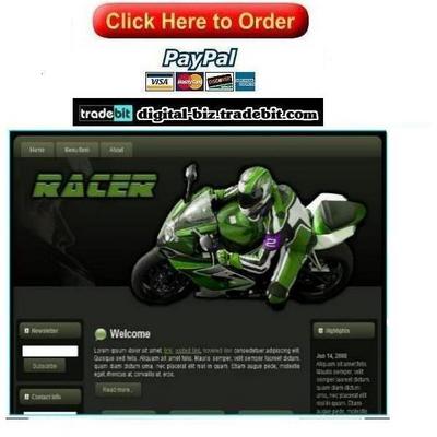 Product picture Racer Template Package