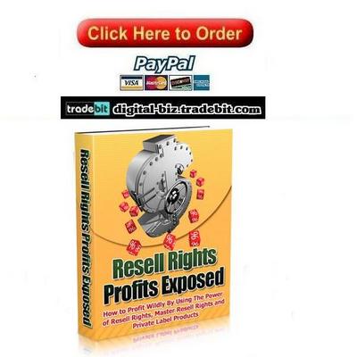 Product picture Resell Rights Profits Exposed
