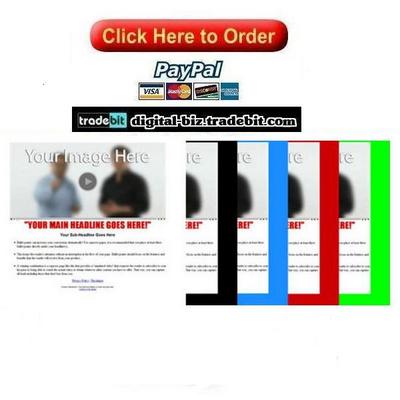 Product picture Teaser Opt-In Pages